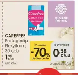 Eroski CAREFREE Protegeslip Flexyiform oferta