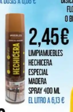 Claudio Limpiamuebles hechicera especial madera spray oferta