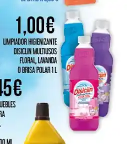 Claudio Limpiador higienizante disiclin multiusos floral, lavanda o brisa polar oferta