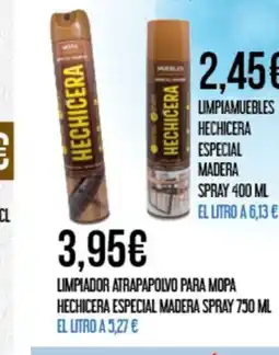 Claudio Limpiador atrapapolvo para mopa hechicera especial madera spray oferta