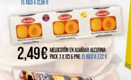 Claudio ALCURNIA Melocotón en almíbar oferta