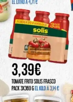 Claudio Tomate frito solis frasco oferta