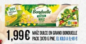 Claudio BONDUELLE Maíz dulce en grano oferta