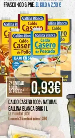 Claudio GALLINA BLANCA Caldo casero 100% natural oferta