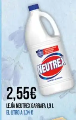 Claudio NEUTREX Lejía garrafa oferta