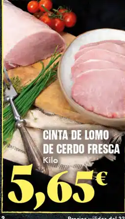Gadis Cinta de lomo de cerdo fresca oferta