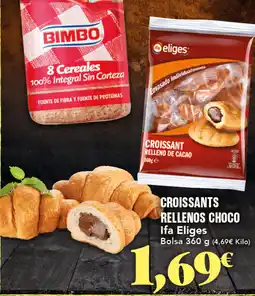 Gadis IFA ELIGES Croissant relleno de cacao oferta