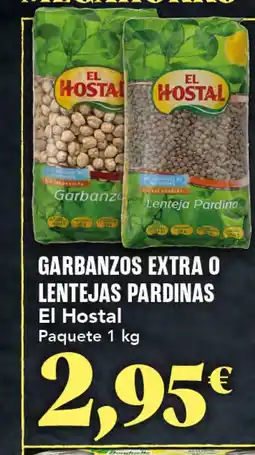 Gadis EL HOSTAL Garbanzos extra o lentejas pardinas oferta