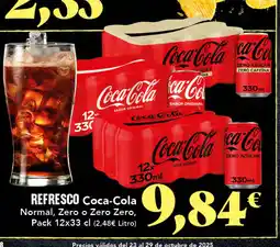 Gadis COCA-COLA Refresco oferta