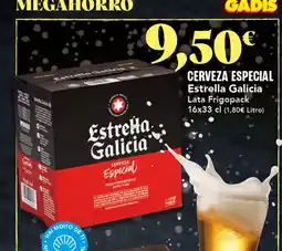Gadis ESTRELLA GALICIA Cerveza especial oferta