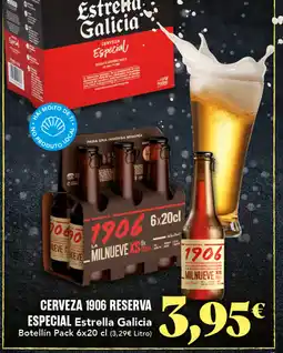 Gadis ESTRELLA GALICIA Cerveza 1906 reserva especial oferta