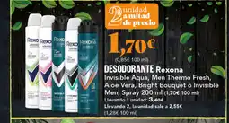 Gadis REXONA Desodorante oferta