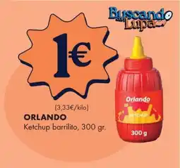 Supermercados Lupa Orlando Ketchup barrilito oferta