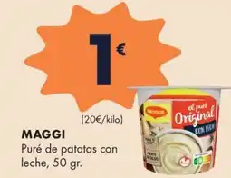 Supermercados Lupa MAGGI Puré de patatas con leche oferta