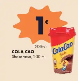 Supermercados Lupa COLA CAO Shake vaso oferta