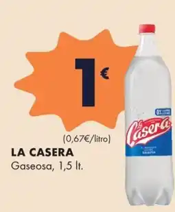 Supermercados Lupa LA CASERA Gaseosa oferta