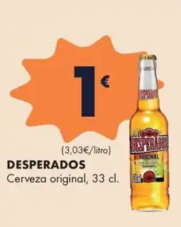 Supermercados Lupa DESPERADOS Cerveza original oferta