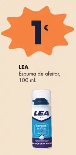 Supermercados Lupa LEA Espuma de afeitar oferta