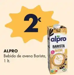 Supermercados Lupa ALPRO Bebida de avena Barista oferta