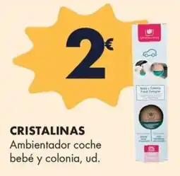 Supermercados Lupa CRISTALINAS Ambientador coche bebé y colonia oferta