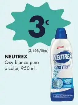 Supermercados Lupa NEUTREX Oxy blanco puro o color oferta
