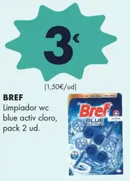 Supermercados Lupa BREF Limpiador wc blue activ cloro, oferta