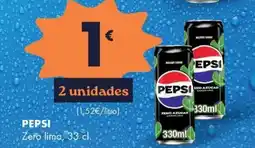 Supermercados Lupa PEPSI Zero lima oferta
