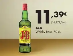 Supermercados Lupa J&B Whisky Rare oferta