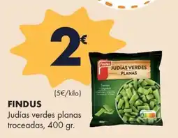 Supermercados Lupa FINDUS Judías verdes planas troceadas oferta
