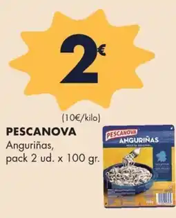 Supermercados Lupa PESCANOVA Anguriñas, oferta