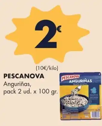 Supermercados Lupa PESCANOVA Anguriñas, oferta