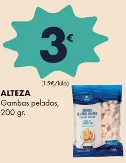 Supermercados Lupa ALTEZA Gambas peladas, oferta