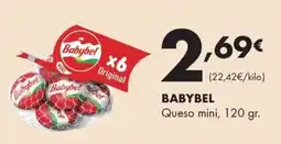 Supermercados Lupa BABYBEL Queso mini oferta