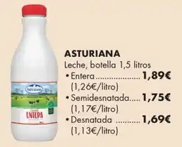Supermercados Lupa ASTURIANA Leche Entera oferta