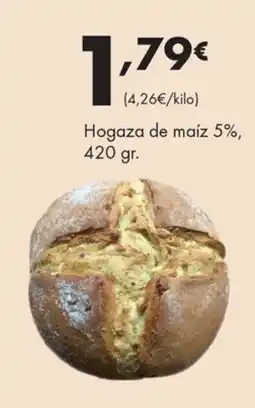 Supermercados Lupa Hogaza de maíz 5% oferta