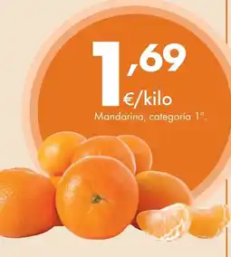 Supermercados Lupa Mandarina, categoría 1º. oferta