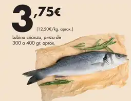 Supermercados Lupa Lubina crianza oferta
