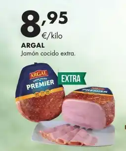 Supermercados Lupa ARGAL Jamón cocido extra. oferta