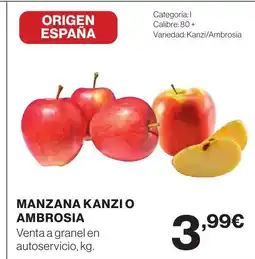 Supercor Manzana kanzio ambrosia oferta