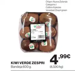 Supercor ZESPRI Kiwi verde oferta