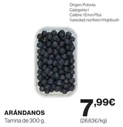 Supercor Arándanos oferta