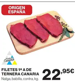 Supercor Filetes 1a a de ternera canaria oferta