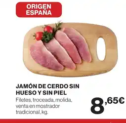 Supercor Jamón de cerdo sin hueso y sin piel oferta