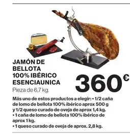 Supercor Jamón de bellota 100% ibérico esenciaunica oferta