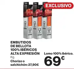 Supercor Embutidos de bellota 100% ibéricos alta expresión oferta