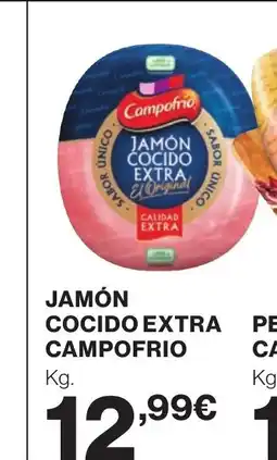 Supercor CAMPOFRIO amón cocido extra oferta