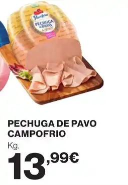 Supercor CAMPOFRIO Pechuga de pavo oferta