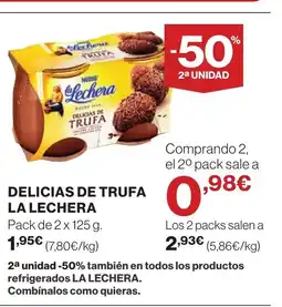 Supercor LA LECHERA Delicias de trufa oferta