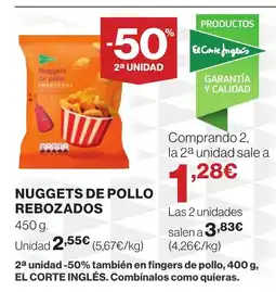 Supercor Nuggets de pollo rebozados oferta