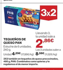 Supercor PAN Tequeños de queso oferta